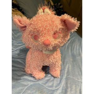 Aristocats Marie Plush Disney Store Exclusive Pink Gumdrop Fir 13” plush cat toy
